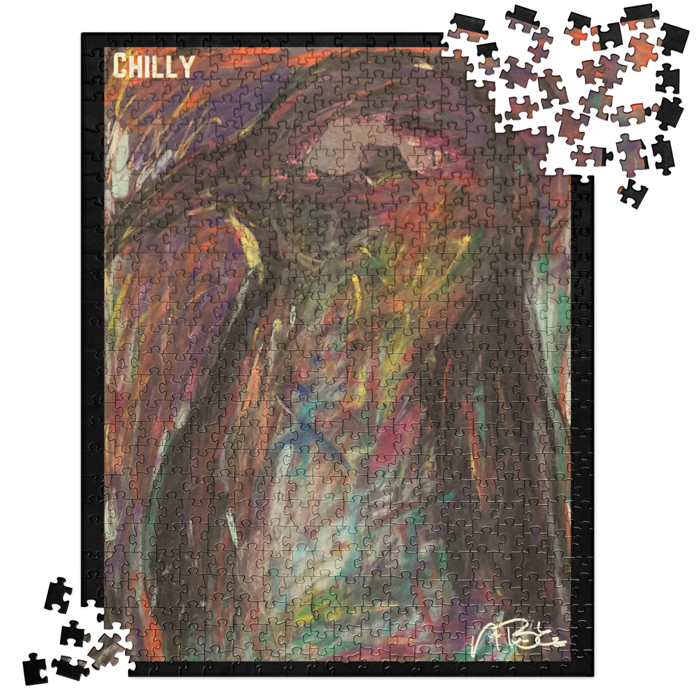 Chilly | Original Penguin Art by Nicholas Brendon | Jigsaw Puzzle